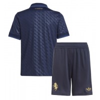 Camisa de Futebol Juventus Equipamento Alternativo Infantil 2024-25 Manga Curta (+ Calças curtas)